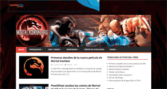 Desktop Screenshot of mortal-kombat.org